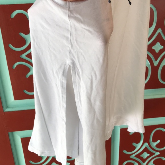 Nostalgia High Neck Tank Top . Slits up sides Sz L - Picture 7 of 8